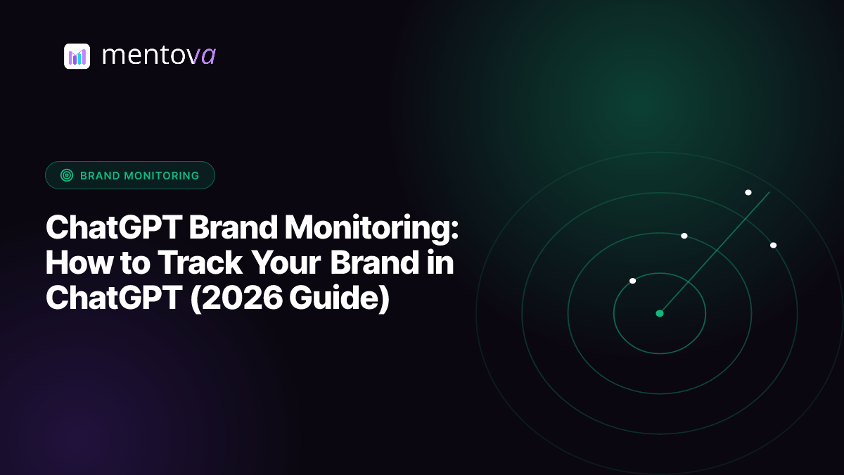 ChatGPT Brand Monitoring: How to Track Your Brand in ChatGPT (2026 Guide)