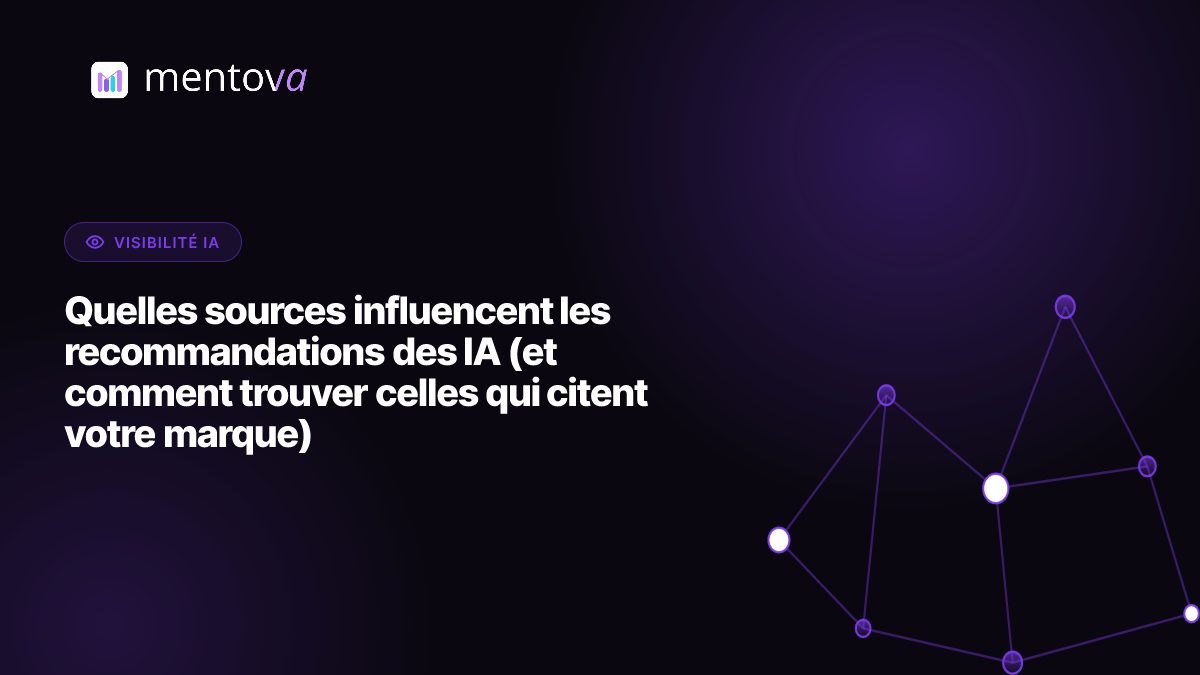 Quelles sources influencent les recommandations des IA (et comment trouver celles qui citent votre marque)